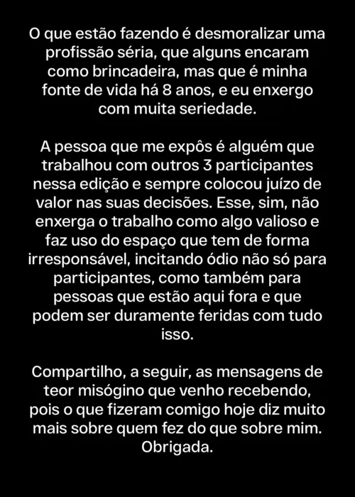 
					BBB 26: quem é Gabi Polary, que trocou Ana Paula por Milena
				
				
