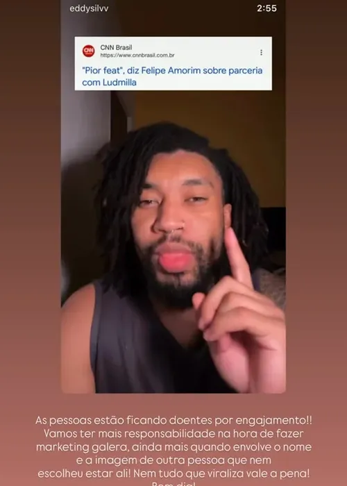 
					Brunna Gonçalves detona Felipe Amorim após treta com Ludmilla
				
				