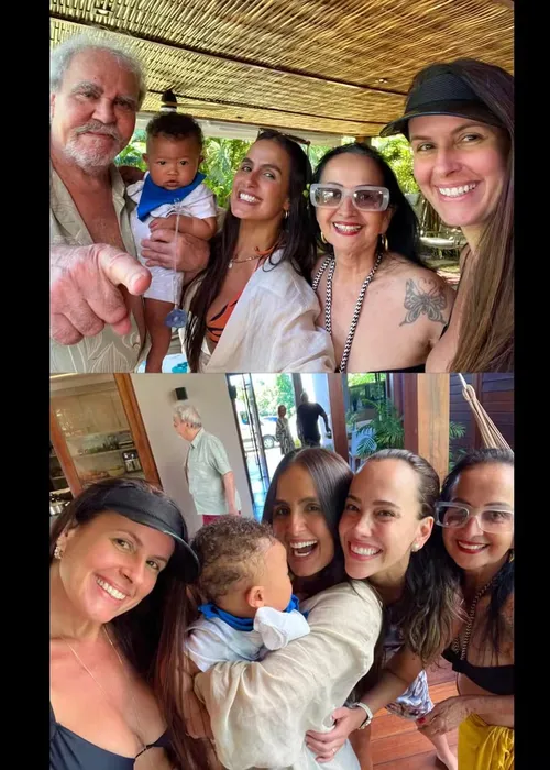 
					Carol Peixinho mostra momentos de férias com Thiaguinho e Bento na BA
				
				