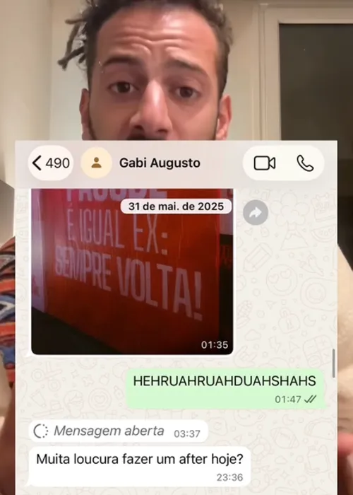 
					Gabi Augusto acusa Cartolouco de manipulação em vídeo: 'Desesperador'
				
				
