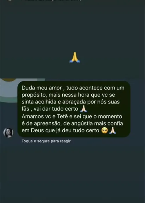 
					Ex-esposa de Anderson Neiff revela que filha 'pressentiu' atentado
				
				