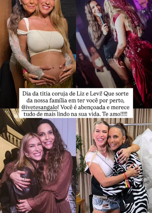 
					Famosos surpreendem Ivete Sangalo com homenagens em seu aniversário
				
				
