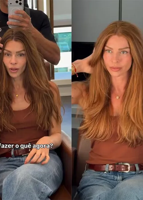 
					Grazi Massafera muda o visual após fim das gravações de 'Três Graças'
				
				