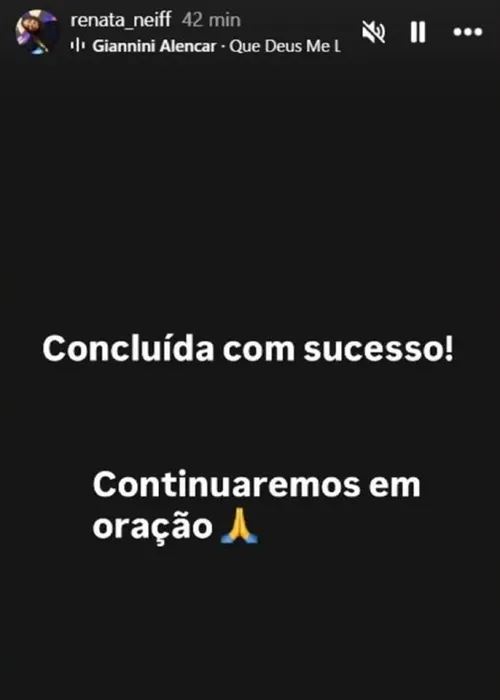 
					Irmã de Anderson Neiff atualiza estado de saúde dele após cirurgia
				
				