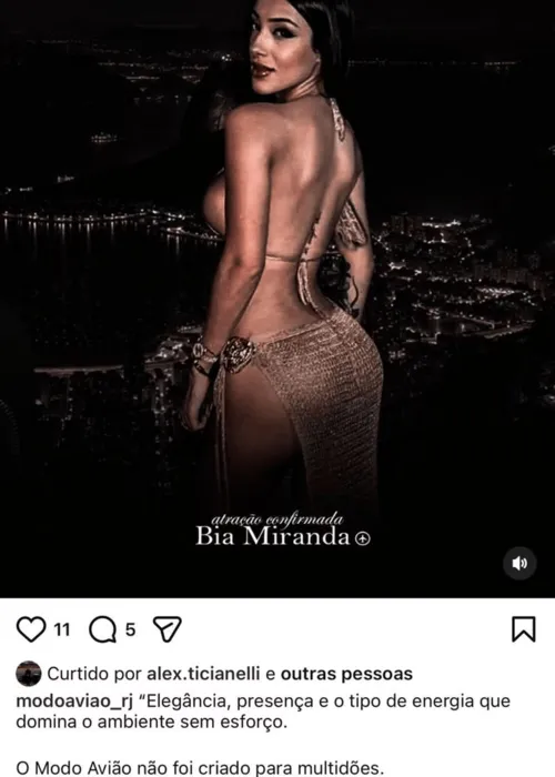
					Jogador do Flamengo faz festa 'secreta' com Bia Miranda
				
				