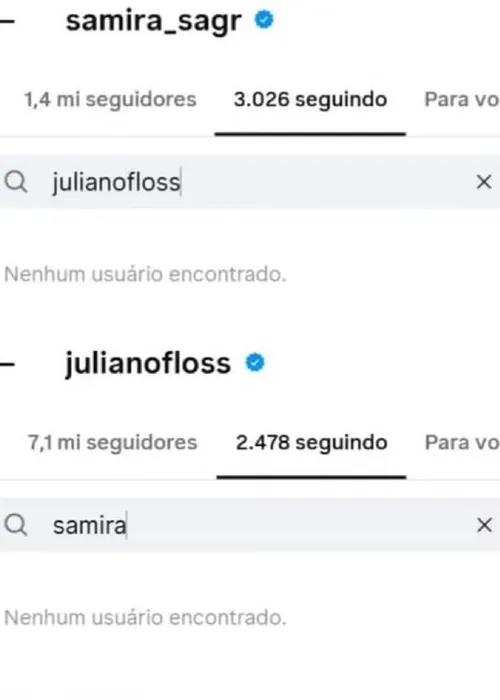 
					Juliano Floss toma decisão drástica contra Samira após o 'BBB 26'
				
				