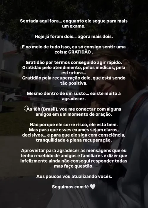 
					Kelly Key faz desabafo emocionante e atualiza saúde do marido após AVC
				
				