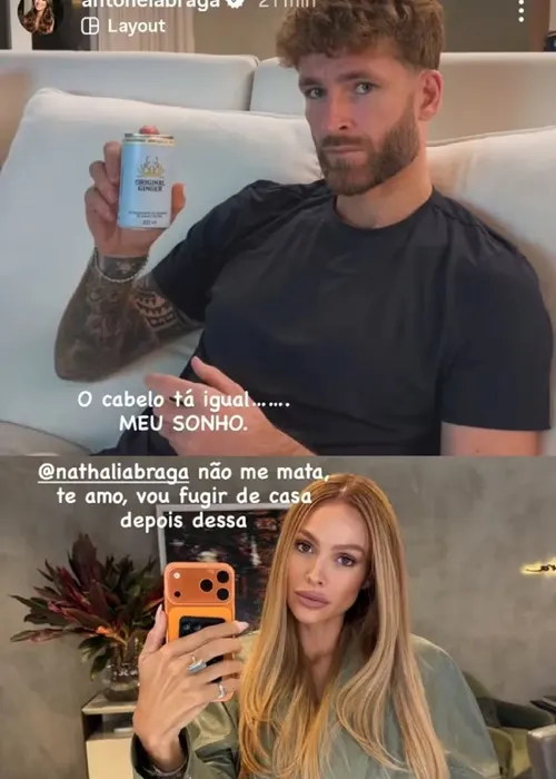 
					Léo Pereira se manifesta após polêmica com Antonela Braga e a mãe
				
				