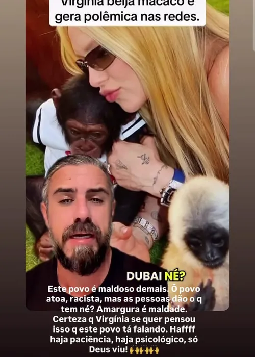 
					Mãe de Virginia defende a filha após acusação de racismo: 'Ignora'
				
				