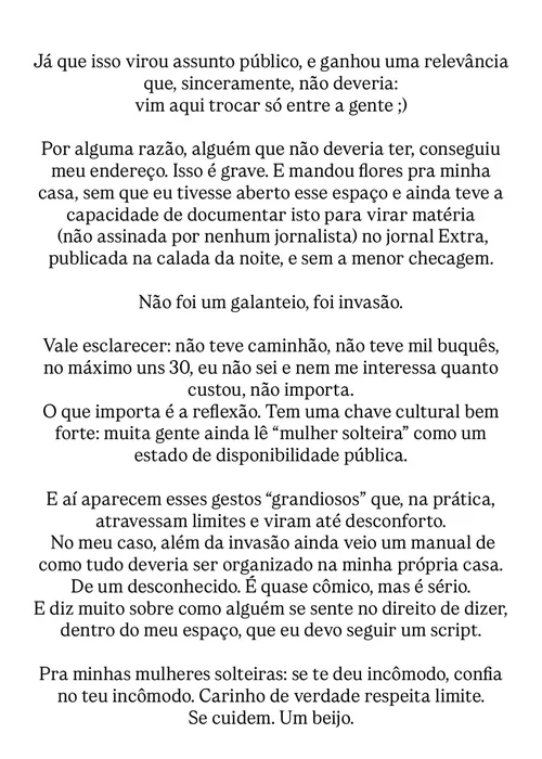 
					Paolla Oliveira se revolta após receber presente luxuoso: 'Invasão'
				
				
