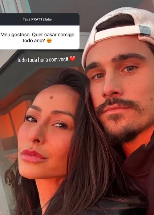 
					Sabrina Sato chama Nicolas Prattes de 'gostoso' e faz proposta ousada
				
				