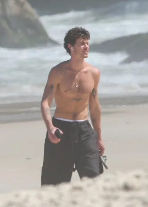 
					Sem Bruna Marquezine, Shawn Mendes é flagrado sem camisa na praia
				
				