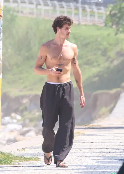 
					Sem Bruna Marquezine, Shawn Mendes é flagrado sem camisa na praia
				
				