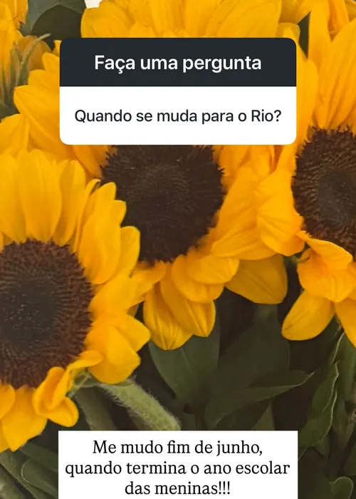 
					Ticiane Pinheiro fará mudança definitiva do SP para o Rio; veja quando
				
				