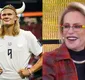 
                  Ana Maria Braga faz convite para Haaland, carrasco do Brasil na Copa