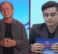 
                  Dudu Camargo e Saory debocham de finalistas da Casa do Patrão; VÍDEO