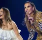 
                  Claudia Leitte elogia Ivete Sangalo e fãs pedem paz; vídeo