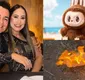 
                  Esposa de Regis Danese 'culpa' Labubu por incêndio: 'Sangue de Jesus'