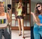 
                  Esposas e namoradas de jogadores do Brasil ostentam looks para jogo