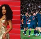 
                  Ex de MC Daniel, Lorena Maria é flagrada com astro do PSG em balada