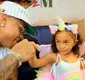 
                  Filha de Léo Santana chega ao circuito Barra-Ondina no 1º Carnaval