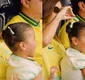 
                  Filha de Neymar rouba a cena ao torcer pela Seleção Brasileira na Copa