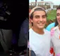 
                  Filho de Ivete Sangalo acompanha show de André Marques e se declara