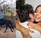 
                  Ivete Sangalo exibe habilidade na montaria e Saulo Fernandes reage