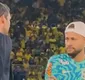 
                  Leitura labial expõe conversa de Neymar com o presidente da CBF