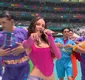 
                  Lembra dela? Estrela de novela do SBT brilha na abertura da Copa