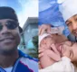 
                  Léo Santana faz festa em comemoração ao nascimento de Levi; VÍDEO