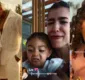 
                  Lore Improta ganha homenagem emocionante e Liz faz pedido inusitado