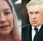 
                  Luana Piovani polemiza ao fazer pedido inusitado a Ancelotti na Copa