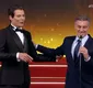 
                  Luciano Huck 'alfineta' Portiolli e leva invertida divertida no SBT