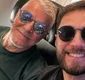 
                  Miguel Falabella quebra protocolo e posta foto rara com namorado