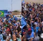 
                  Seleção de Cabo Verde é recebida com festa e apoio ao Brasil em casa