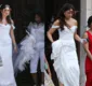 
                  Sophie Charlotte grava casamento na reta final de 'Três Graças'; FOTOS