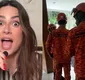
                  Thaila Ayala tem casa invadida por animal selvagem e causa susto