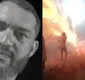 
                  Vídeo mostra momento que homem morre ao ser atingido por espada junina
