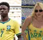 
                  Vini Jr embarca para viagem de luxo com Virginia após derrota na Copa