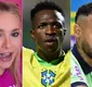 
                  Virginia vaza 'segredo' de Vini Jr. e web crava Neymar fora da Copa