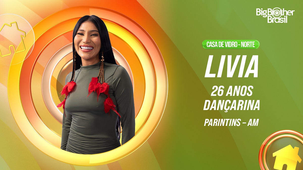 Livia está no BBB 26