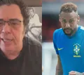 Neymar rebate Casagrande após crítica e é massacrado: 'Ar errado'