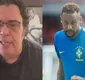 
                  Neymar rebate Casagrande após crítica e é massacrado: 'Ar errado'