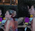 Andressa Urach 'caça' e beija Beca Barreto no Rancho: 'Assustada'