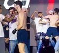 Davi Brito causa confusão após dar soco em Rico Melquiades; VÍDEO