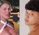 Andressa Urach revela choque com 'volume' de Vini Bruno: 'Cheirosinho'