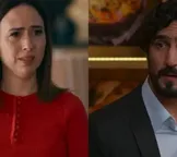 Tatá Werneck reage sobre contracenar com o ex, Renato Góes