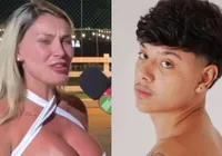 Andressa Urach revela choque com 'volume' de Vini Bruno: 'Cheirosinho'