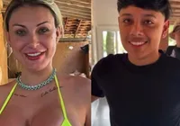 Andressa Urach explica polêmica dentro do Rancho: 'Adoro dar'